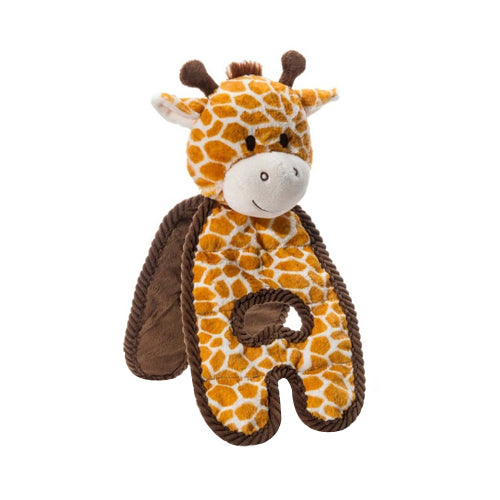 Charming Pet Products Cuddle Tugs Giraffe Dog Toy Brown, 1 Each/18.5 in by San Francisco Bay Brand peta2z