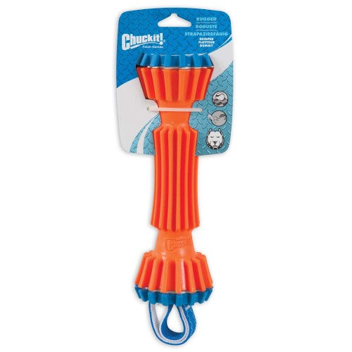 Chuckit! Rugged Bumper Dog Toy Blue/Orange, 1 Each/Medium by Chuckit! peta2z