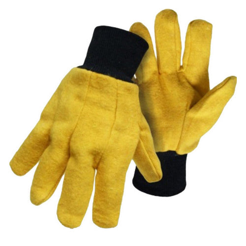 Cotton/Poly Flannel Chore Gloves - Large 1 Pair by Boss peta2z