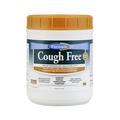 Cough Free Equine Respiratory Health 70 Day Supply 2.5 Lbs by Farnam peta2z