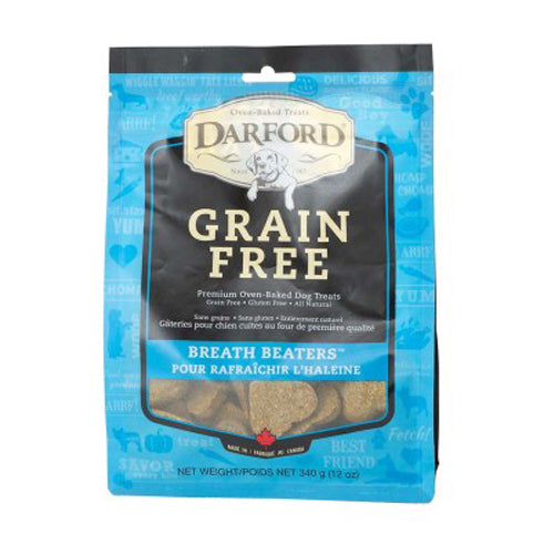 Darford Grain Free Dog Biscuits Breath Beaters Regular, Breath Beaters, 1 Each/12 Oz by Darford peta2z