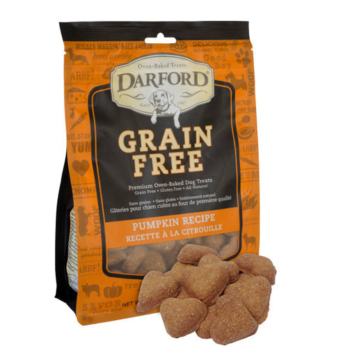 Darford Grain Free Pumpkin Recipe Biscuits Regular, Pumpkin, 1 Each/12 Oz by Darford peta2z