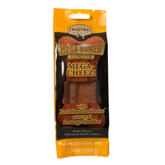 Darford Mega Bone Dog Treat Cheez Junior, Cheez, 1 Each/3.5 Oz by Darford peta2z