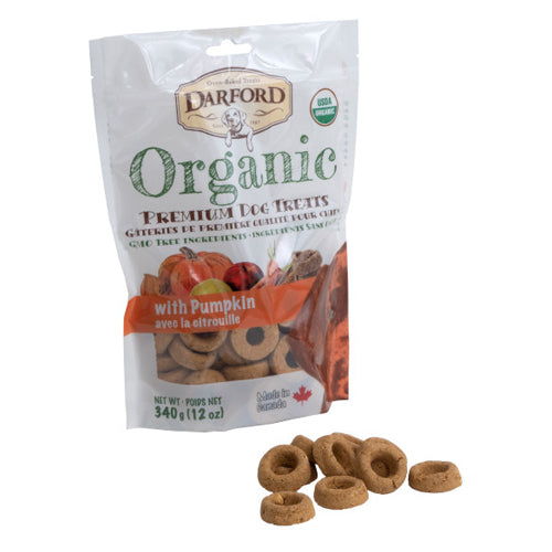 Darford Organic Premium Pumpkin Dog Treat Pumpkin, 1 Each/12 Oz by Darford peta2z