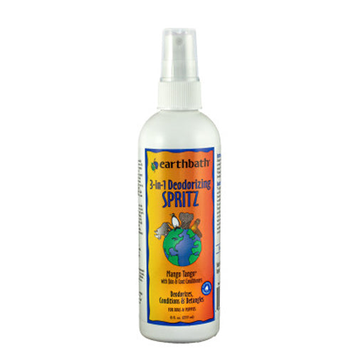 Deodorizing Skin & Coat Conditioning Spritz Mango Tango 8 oz by Earthbath peta2z