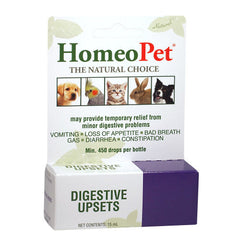 Digestive Upsets 15 ml by HomeoPet Solutions peta2z