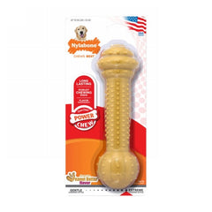 DuraChew Power Chew Peanut Butter Barbell Large 1 Each by Nylabone peta2z
