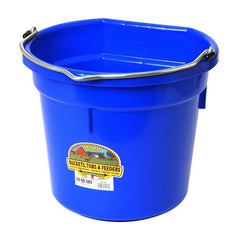 DuraFlex Plastic Flatback Bucket Blue 1 Count by Duraflex peta2z