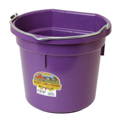 DuraFlex Plastic Flatback Bucket Purple 1 Count by Duraflex peta2z