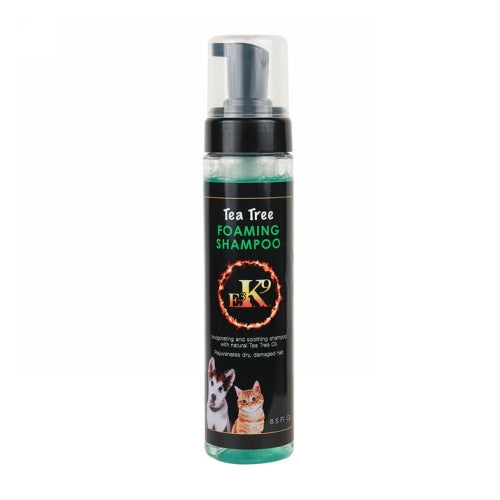 E3 K9 Tea Tree Foaming Shampoo 8.5 Oz by E3K9 Elite Equine Evolution peta2z