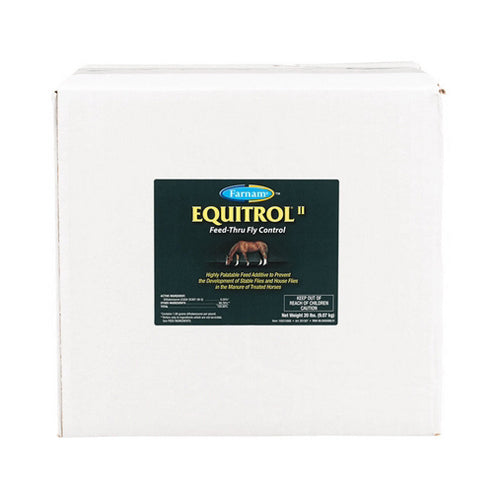 Equitrol II Feed-Thru Fly Control for Horses 20 Lbs by Farnam peta2z