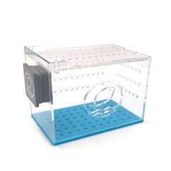 Eshopps TankliMate Fish Acclimation Box Clear/Blue, 1 Each/Small by San Francisco Bay Brand peta2z