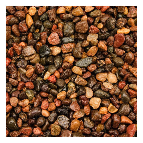 Estes Aquarium Gravel Red Flint, 2ea/25 lb, 3/8 in (Count of 2) by Estes peta2z