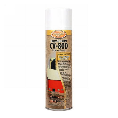 Farm & Dairy CV-80D Insect Control Spray 18.5 Oz by Country Vet peta2z