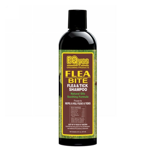 Flea Bite Flea & Tick Shampoo 16 oz by Eqyss peta2z