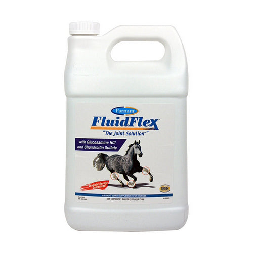 FluidFlex Joint Solution Supplement for Horses 1 Gallon by Farnam peta2z