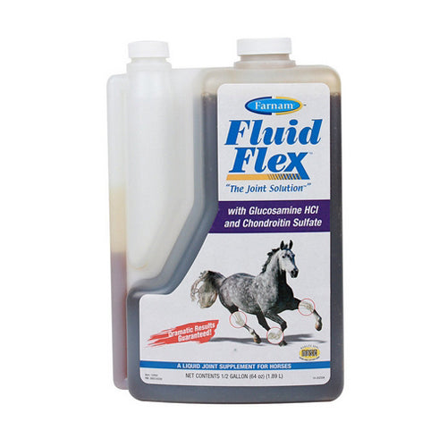 FluidFlex Joint Solution Supplement for Horses 64 Oz by Farnam peta2z