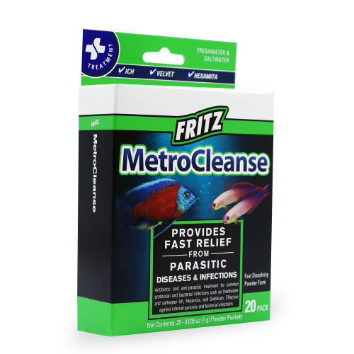 Fritz MetroCleanse Anti-Parasitic Medication 400g, 1 Each/20 Count by San Francisco Bay Brand peta2z