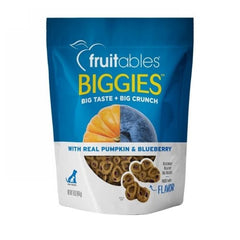 Fruitables Biggies Baked Dog TreatsPumpkin & Blueberry 16 Oz by Fruitables peta2z