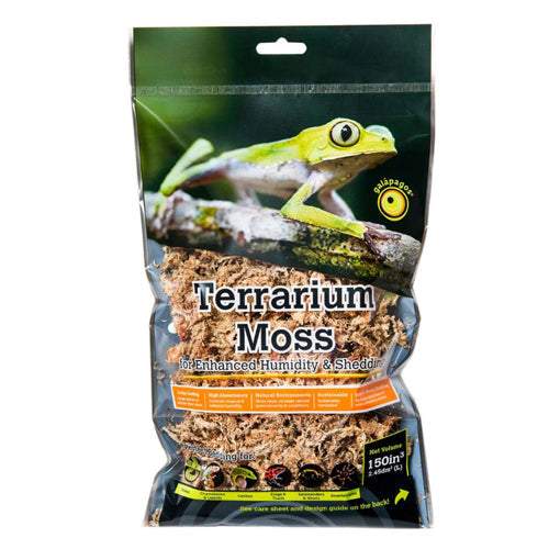 Galapagos 5-Star Terrarium Sphagnum Moss Substrate Gold, 1 Each/2.6 qt, Mini by Galapagos peta2z