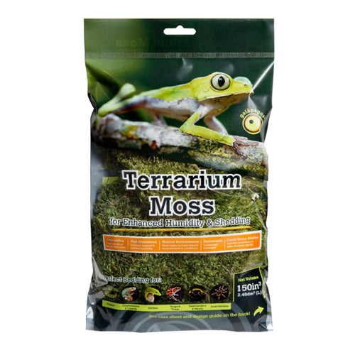 Galapagos Pillow Moss for Tropical & Forest Tanks Fresh Green, 1 Each/2.6 qt, Mini by Galapagos peta2z