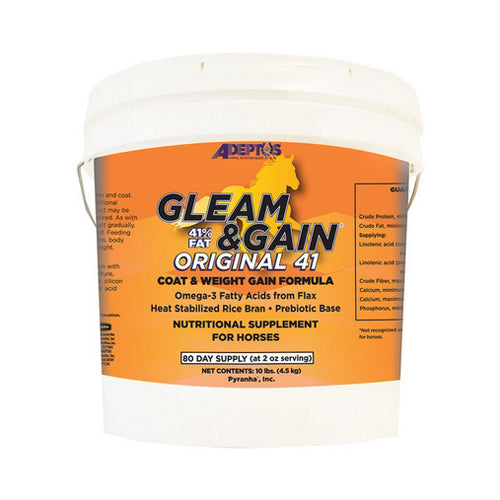 Gleam & Gain Original 41 Nutritional Supplement For Horses 10 Lbs by Adeptus peta2z