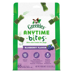 Greenies Anytime Bites Blueberry 10.34 Oz by Greenies peta2z