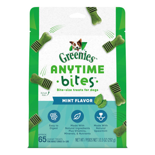 Greenies Anytime Bites Mint 10.34 Oz by Greenies peta2z