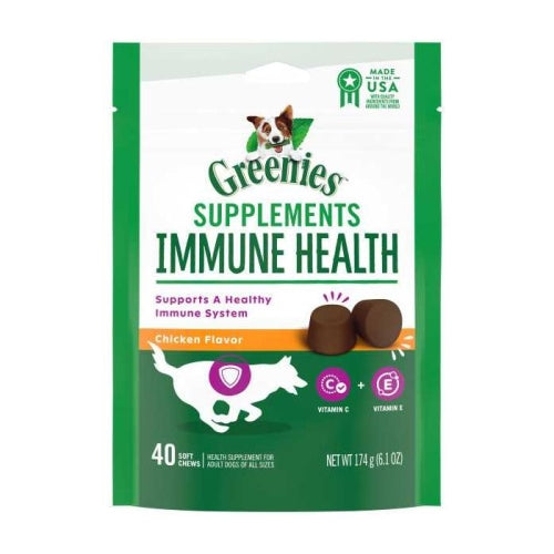 Greenies Immune Health Supplement For Dogs 40 Count by Greenies peta2z