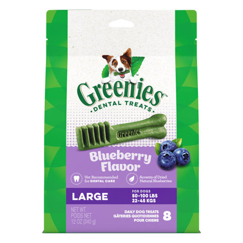 Greenies Large Blueberry Treat Pack 12 Oz by Greenies peta2z