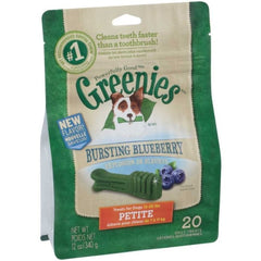 Greenies Petite Blueberry Treat Pack 12 Oz by Greenies peta2z