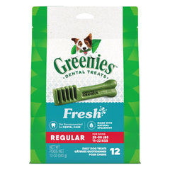 Greenies Regular Fresh Treat Pack 12 Oz by Greenies peta2z