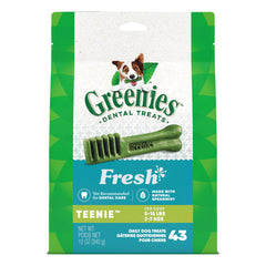 Greenies Teenie Fresh Treat Pack 12 Oz by Greenies peta2z