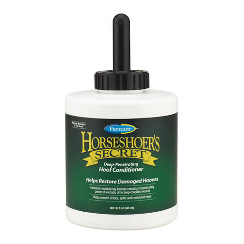 Horseshoer's Secret Deep-Penetrating Hoof Conditioner with Applicator 32 Oz by Farnam peta2z