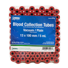 Ideal Blood Collection Tubes - Red (5 ml), 100's 5 ML by Ideal peta2z