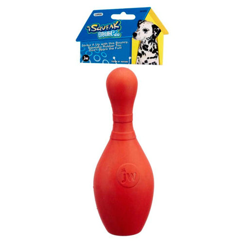 JW Pet Bouncin' Bowlin Pin Dog Toy Assorted, 1 Each/Large by JW Pet peta2z