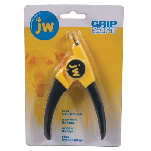 JW Pet Deluxe Dog Nail Trimmer Grey, Yellow, 1 Each/Regular by JW Pet peta2z