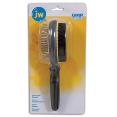 JW Pet GripSoft Cat Double Sided Brush Gray, Yellow, 1 Each/One Size by JW Pet peta2z