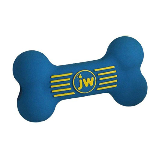 JW Pet iSqueak Bone Dog Toy Assorted, 1 Each/Small by JW Pet peta2z