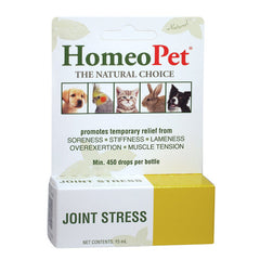 Joint Stress 15 ml by HomeoPet Solutions peta2z