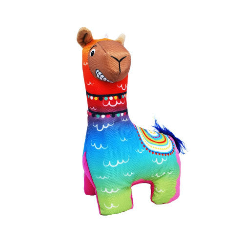 KONG Ballistic Vibez Llamas Dog Toy Assorted, 1 Each/SM/Medium by Kong peta2z