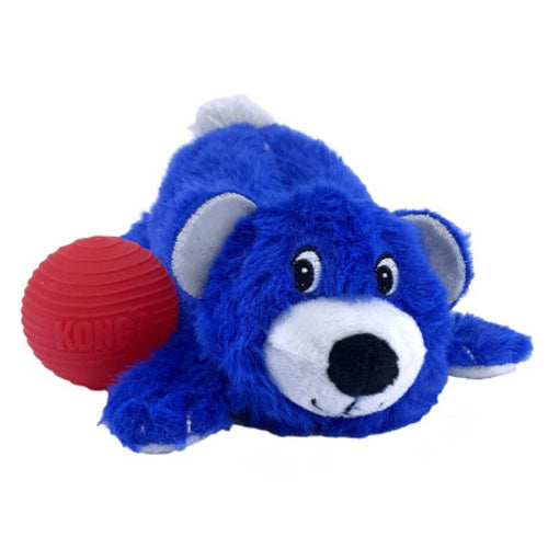 KONG Cozie Pocketz Dog Toy Bear, 1 Each/Small by Kong peta2z