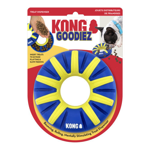 KONG Goodiez Treat Dispenser Ring Dog Toy 1 Each/Medium by Kong peta2z