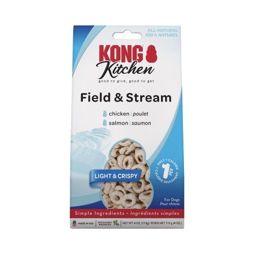 KONG Kitchen Light & Crispy Dog Treats Field and Stream, 1 Each/4 Oz by Kong peta2z