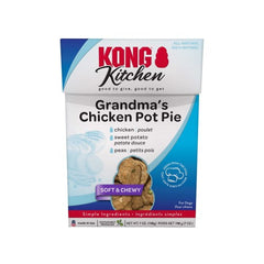 KONG Kitchen Soft & Chewy Dog Treats Grandma's Chicken Pot Pie, 1 Each/7 Oz by Kong peta2z