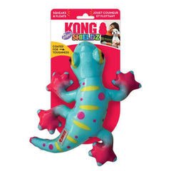 KONG Shieldz Tropics Dog Toy Gecko, Green, 1 Each/Medium by Kong peta2z