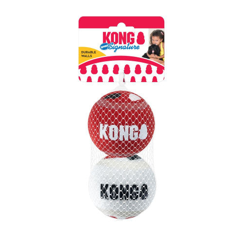KONG Signature Sport Balls Dog Toy 1 Each/LG, 2 Pack by Kong peta2z