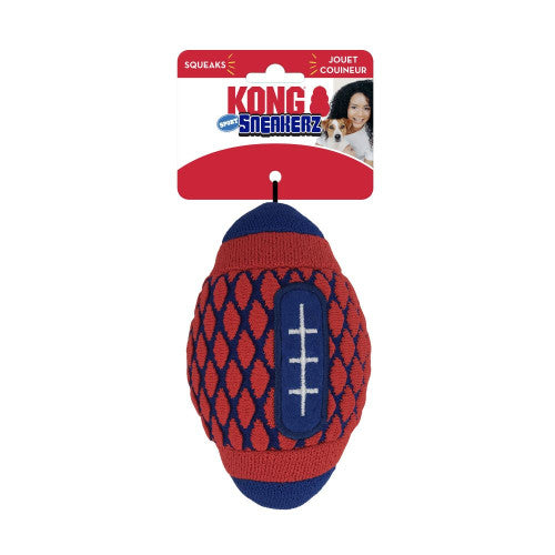 KONG Sneakerz Sport Football Dog Toy 1 Each/Medium by Kong peta2z