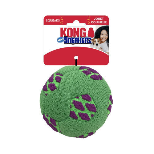 KONG Sneakerz Sport Soccer Ball Dog Toy 1 Each/Medium by Kong peta2z