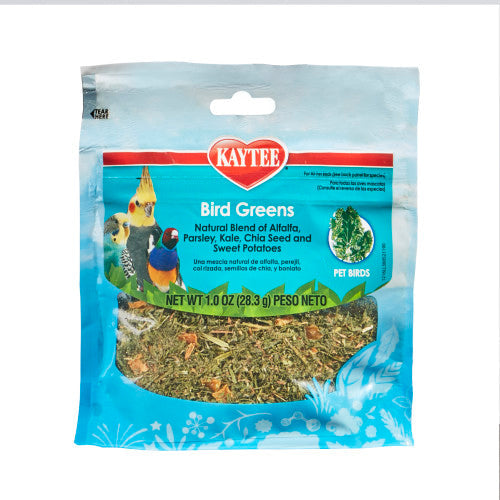 Kaytee Bird Greens Treat for All Pet Birds 1 Each/1 Oz by Kaytee peta2z